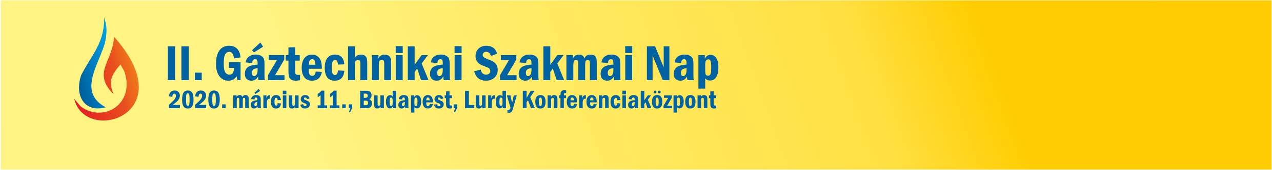 Gáztechnikai szakmai nap logó